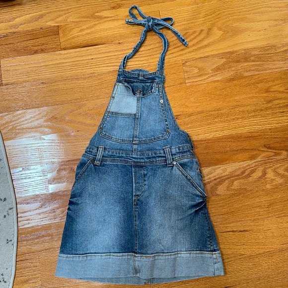 Girls denim dress - Picture 1 of 4